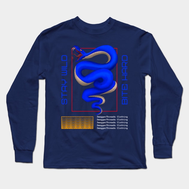 Bite hard Long Sleeve T-Shirt by swaggerthreads